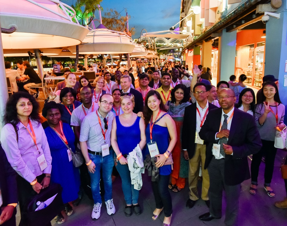 Delegates in Singapore