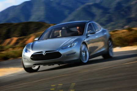 Model_S_driving