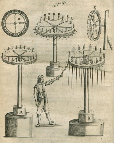 Rockets, from John Babington’s ‘Pyrotechnia’ (1635)