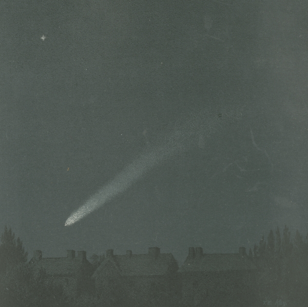 'The comet of 1882', from 'The story of the heavens' by Robert Ball, 1913