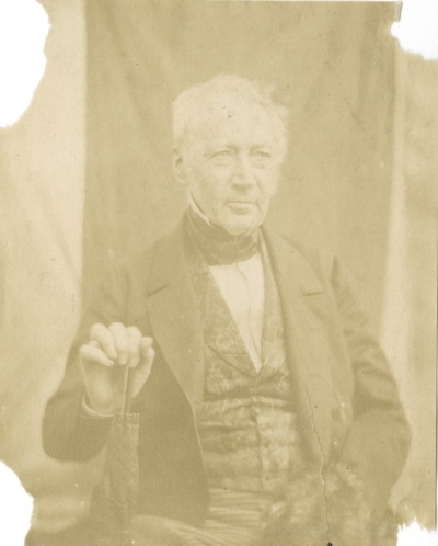 Photographic portrait of Andrew Ure, by Hugh Welch Diamond, 1853