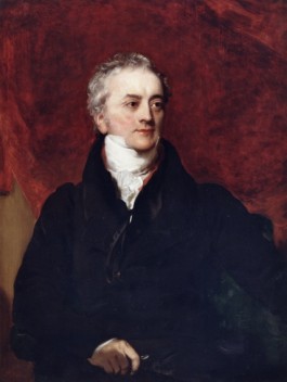 Portrait of Thomas Young by Henry Briggs ca 1822