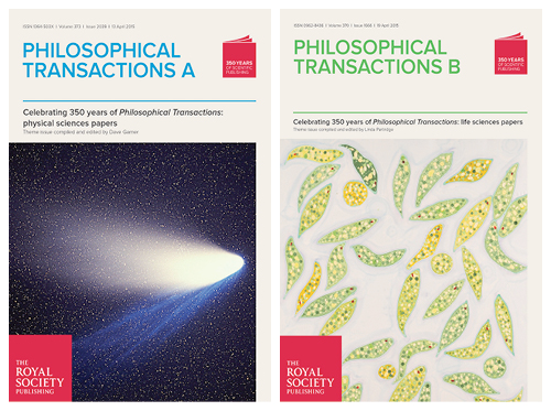 350 year anniversary Philosophical Transaction journals