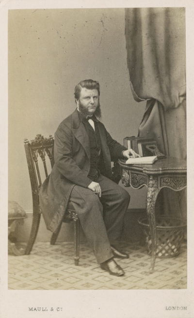 Portrait of Frederick Abel FRS by Maull & Co., ca. 1875 