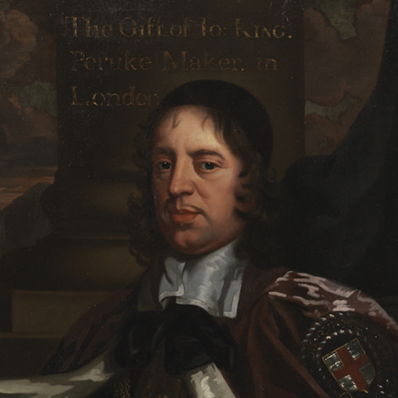 Seth Ward, by John Greenhill, 1673-4