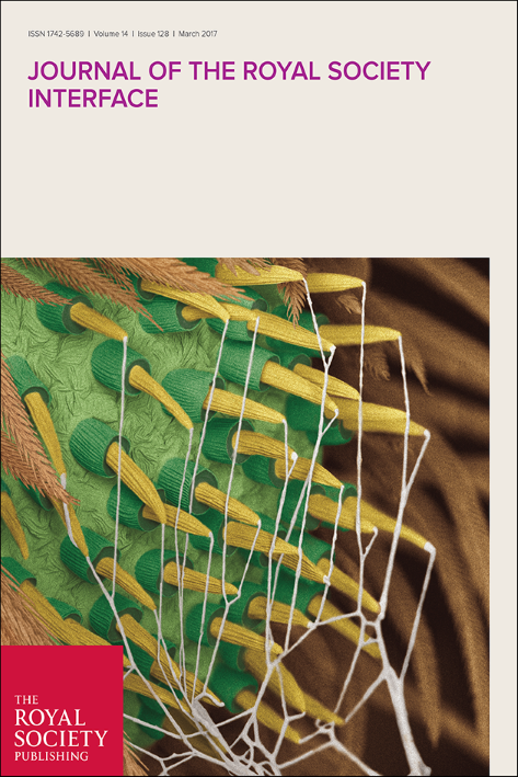 Cover of Journal of the Royal Society Interface