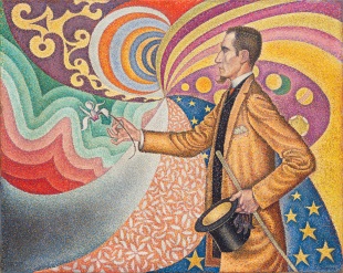Portrait of Félix Fénéon by Paul Signac, 1890, Museum of Modern Art, New York City