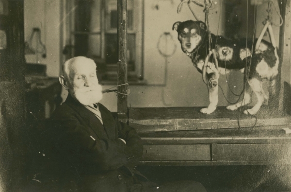 Ivan Pavlov and dog