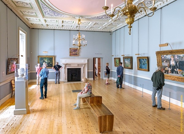 The Wolfson Room at the Courtauld Gallery in Somerset House