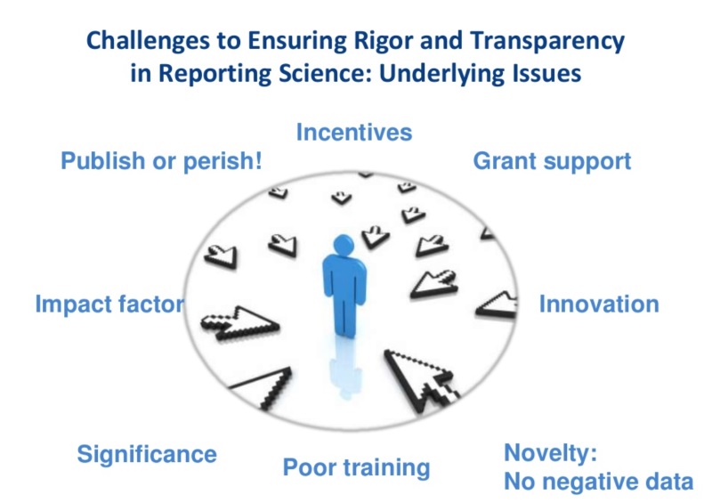 Rigor in science infographic