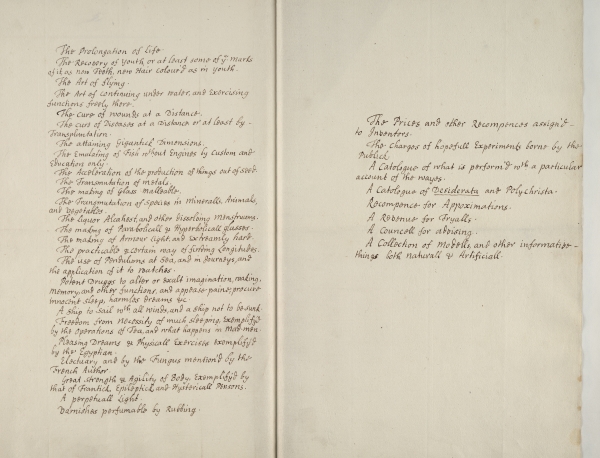 Robert Boyle's second to-do list
