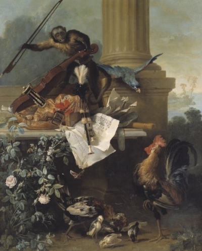 Jean-Baptiste Oudry ‘Music-making Animals' © Nationalmuseum Stockholm