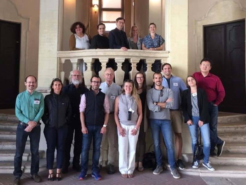 The MedPlag group visiting the Lazzaretto Nuovo in Venice 2018.