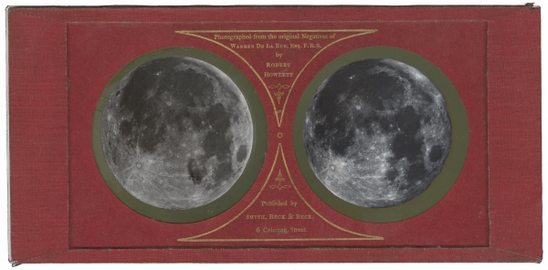 The Moon, circa 1858, stereoscopic diapositive on glass
