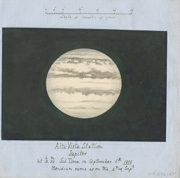 Watercolour of Jupiter