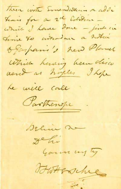 Letter to J. D. Forbes