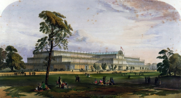 The Crystal Palace during the Great Exhibition of 1851