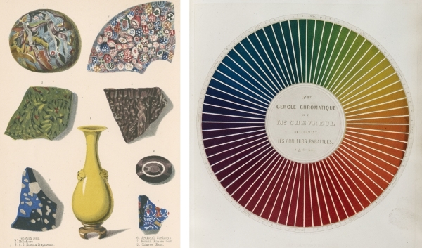 Curiosities of glass making and A ‘colour circle’
