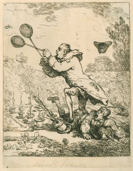 Caricature of Joseph Banks