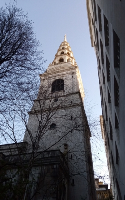 St Bride’s Church, London.