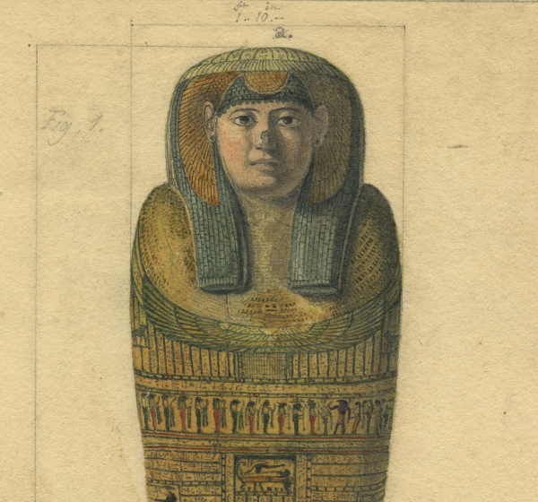 Lid of the coffin that contained Irtyersenu’s mummy