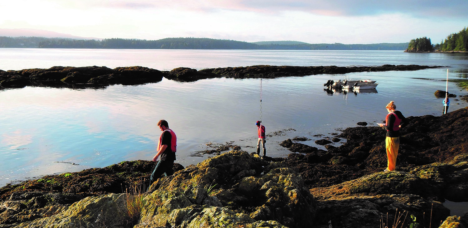 Researchers at the Bamfield Marine Sciences Centre
