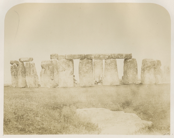Plate 11 ('General view') from 'Plans and photographs of Stonehenge' by Henry James FRS, 1867