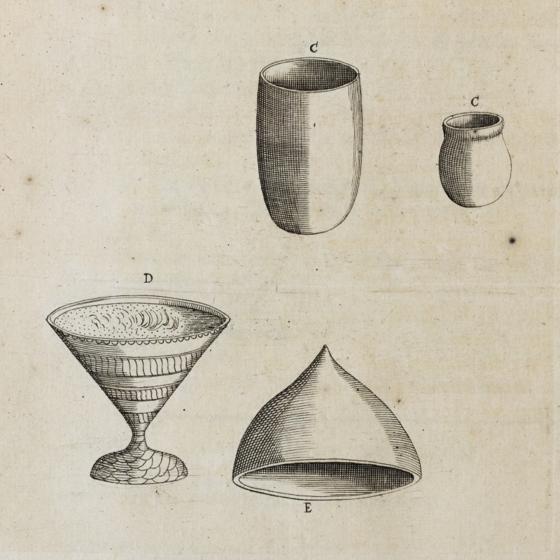 Cooking implements from Morocco, by Jezreel Jones, 1698