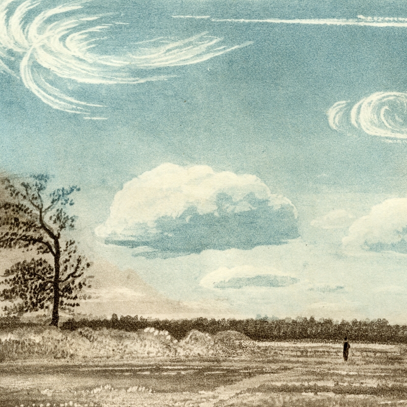 Plate 1 from Thomas Forster’s ‘Researches on atmospheric phenomena’ (1823)