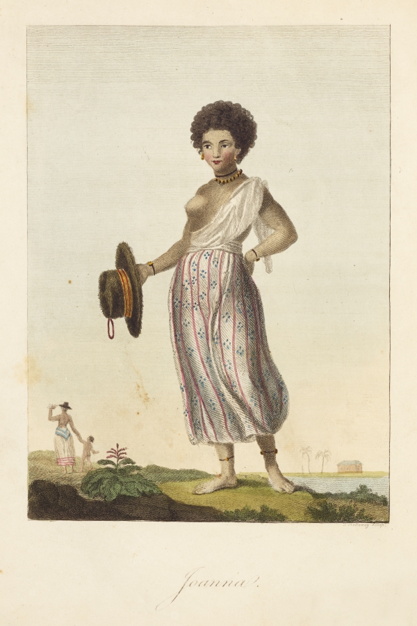 Portrait of Joanna, by William Blake, 1796