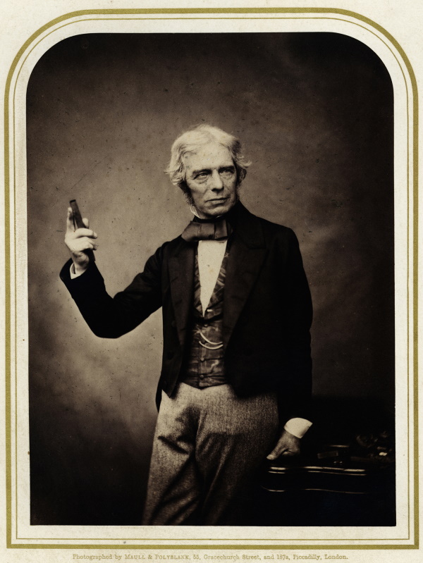 Portrait of Michael Faraday, 1857