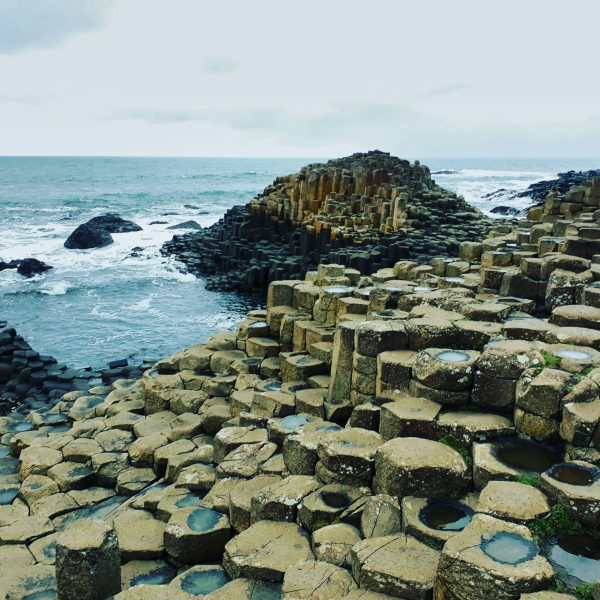 The Giant's Causeway (image from Wikimedia Commons)