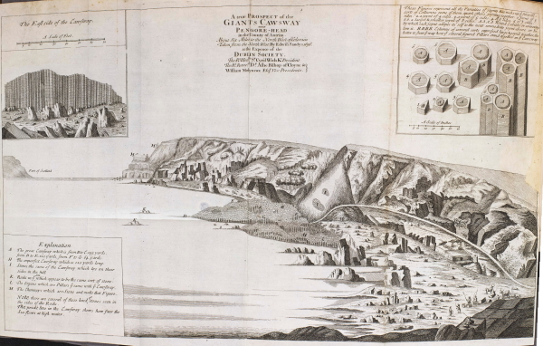 View of the Giants Causeway after Edwin Sandys, 1697