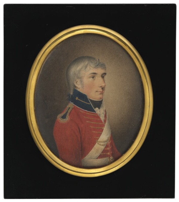 George Perfect Harding self-portrait, 1804, © National Portrait Gallery