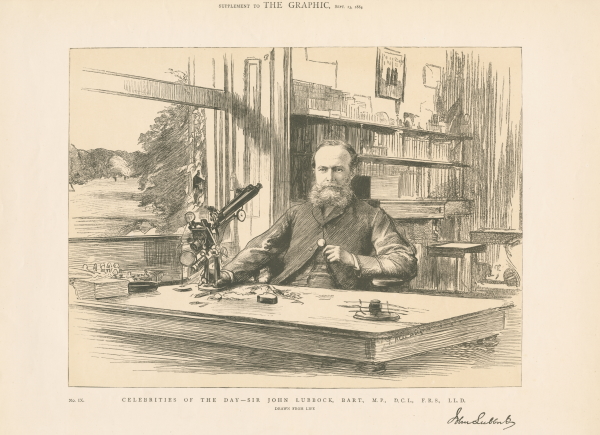 Portrait of John Lubbock, 1884
