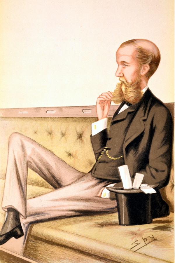 'Spy' cartoon of Sir John Lubbock FRS, 1878