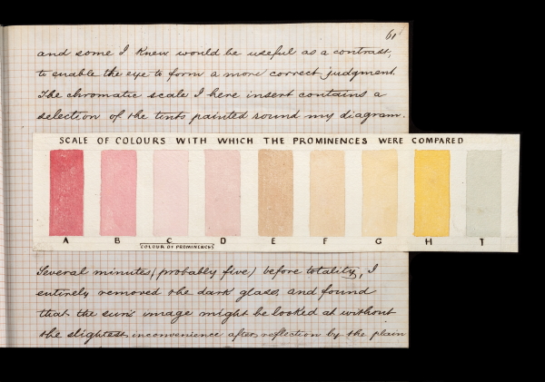 Warren de la Rue, Chromatic scale, 1862
