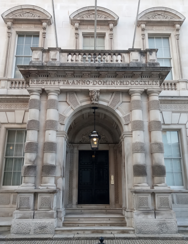 Front door of Bridgewater House