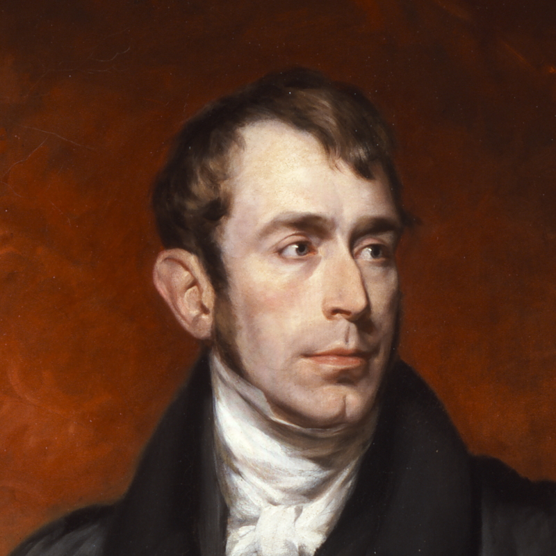 Portrait of George Biddell Airy, by James Pardon, ca.1833-1834 (detail)