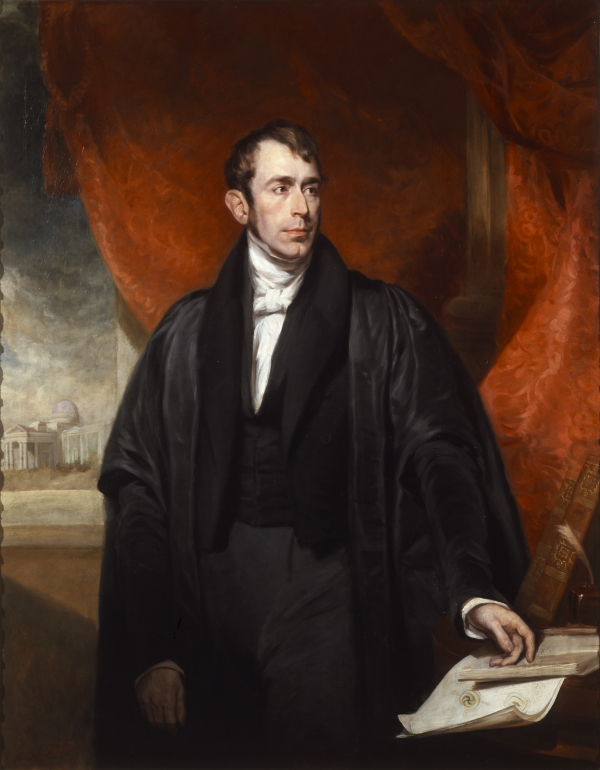 Portrait of George Biddell Airy, by James Pardon, ca.1833-1834