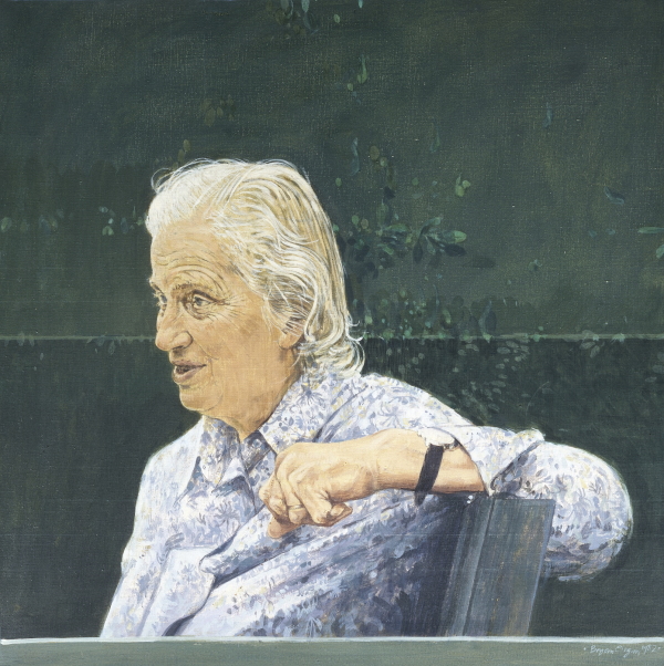 Dorothy Hodgkin by Bryan Organ, 1982