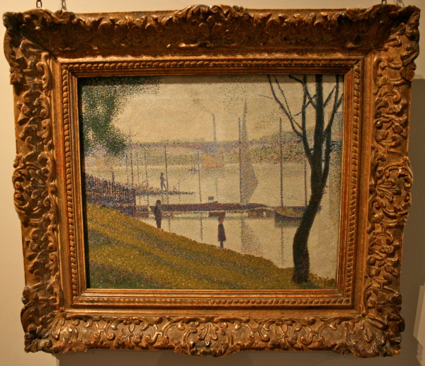 The bridge at Courbevoie by Georges Seurat, 1886-87