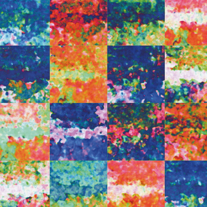 Iterations of a Generative Adversarial Network AI learning to create abstract art