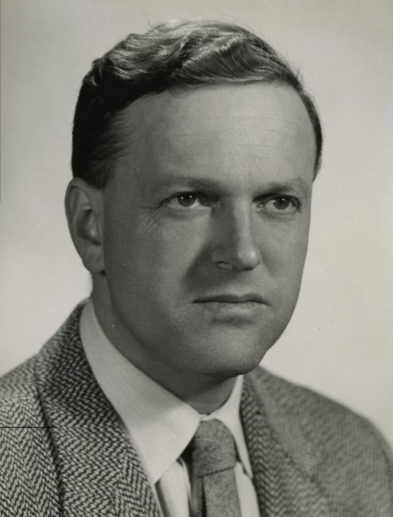 Formal portrait of Thomas Gold, 1964