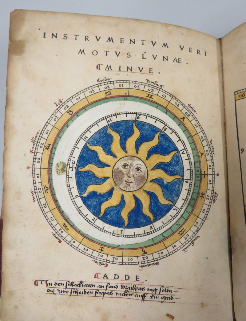 Volvelle from Regiomontanus's 'Kalender' (1474)