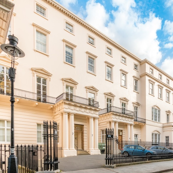 The Royal Society buildings on Carlton House Terrace