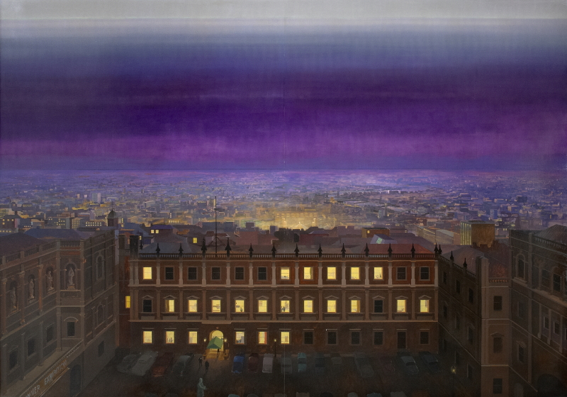 ‘London at Night’, Lawrence Daws, 1967 © Lawrence Daws/The Royal Society