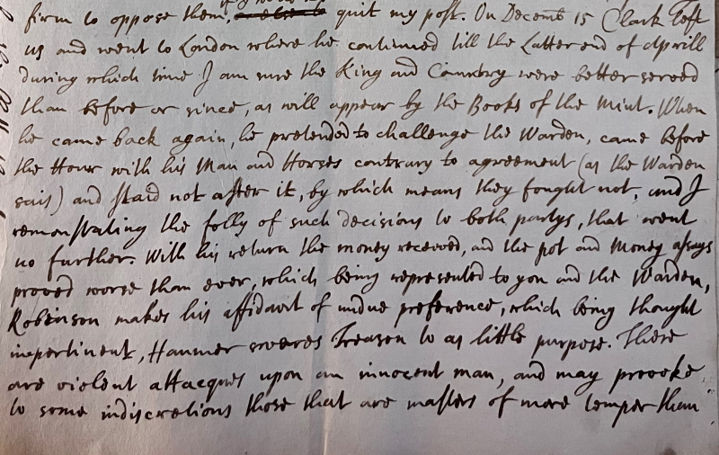 Letter from Edmond Halley to Thomas Molyneux, August 1697 (MM/5/46)