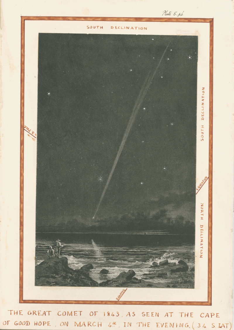 The Great Comet of 1843, by Charles Piazzi Smyth