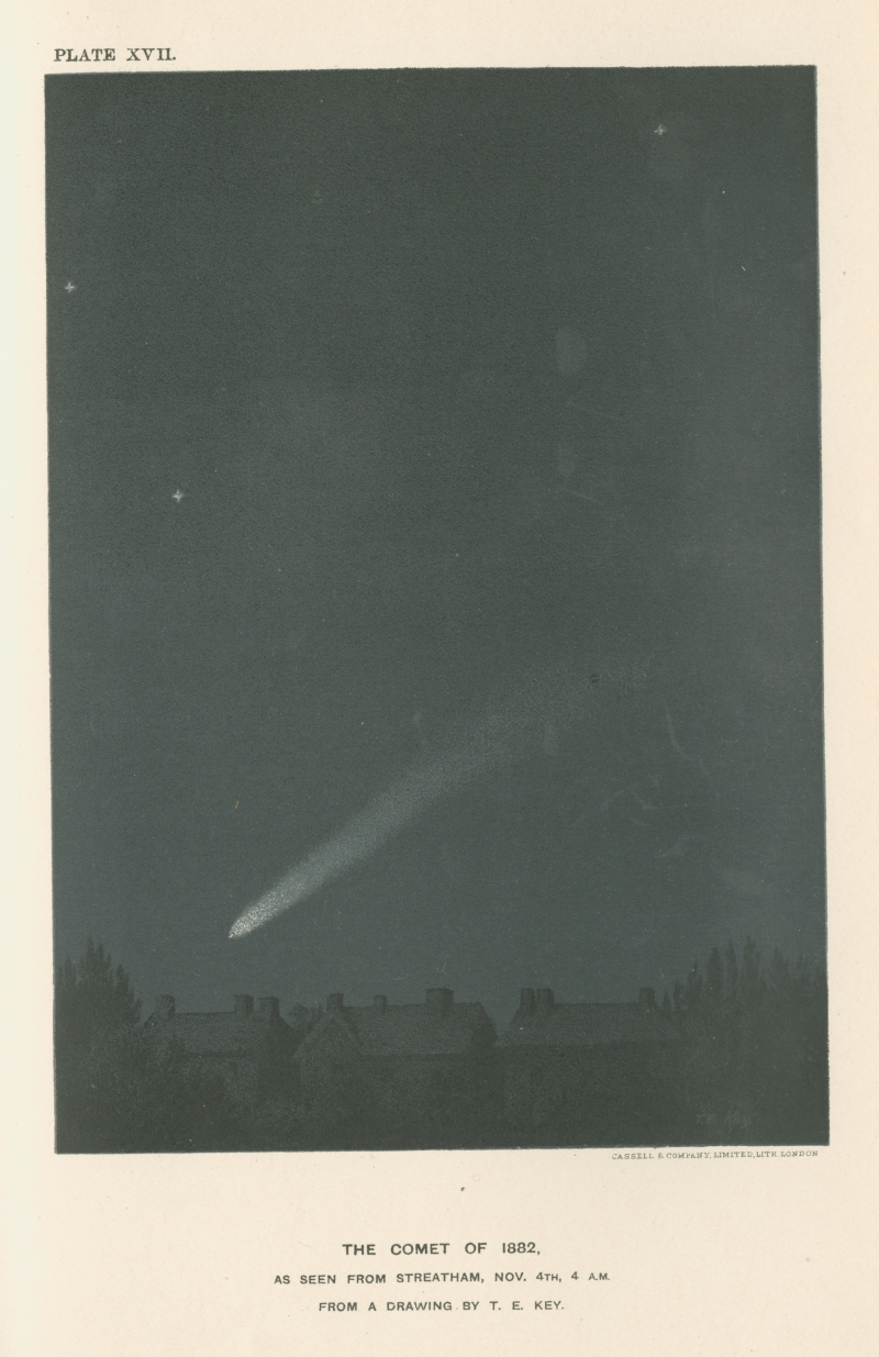 The Comet of 1882, as seen from Streatham